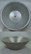 A-01石柄ソリ型(大)手洗い器 手洗鉢 信楽焼 陶器 ちっちゃな壱番星