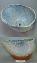 AR-3002 匠(丸-吹雪)手洗い器 信楽焼 陶器 手洗鉢 ちっちゃな壱番星