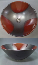 SL-007 赤いぶしソリ型（大）手洗い器 