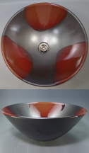 SL-007 赤いぶしソリ型(大)手洗い器