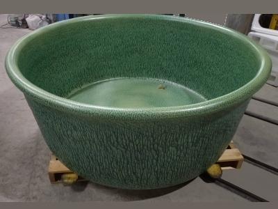 釉薬 製作 陶器風呂 制作 信楽焼