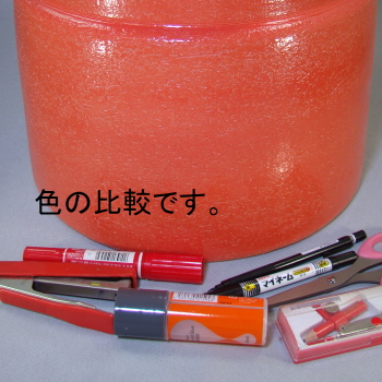 制作　陶製レトロポスト（赤）　19号　名入れ　文字表札　看板